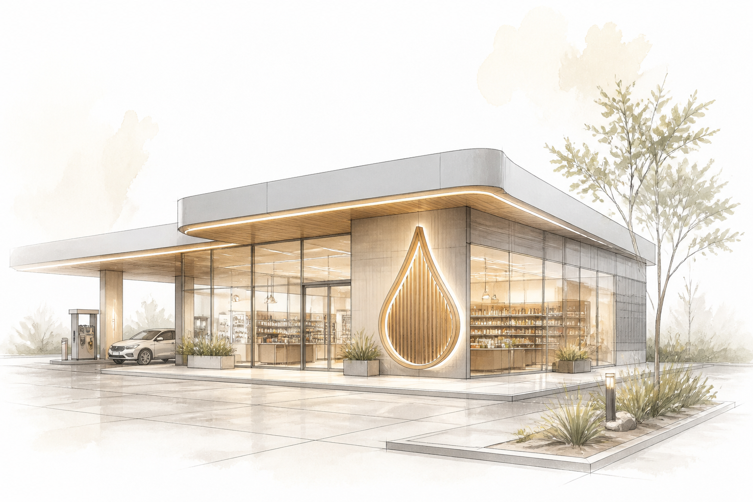 24/7 Gas Station Convenience Store Financial Model