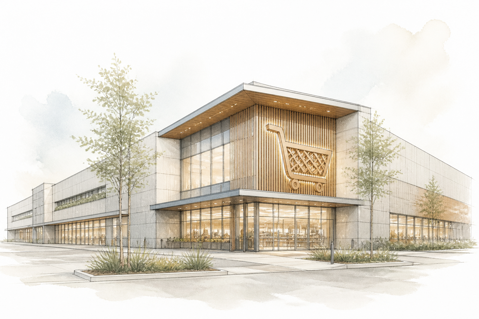 Grocery Hypermarket Financial Model