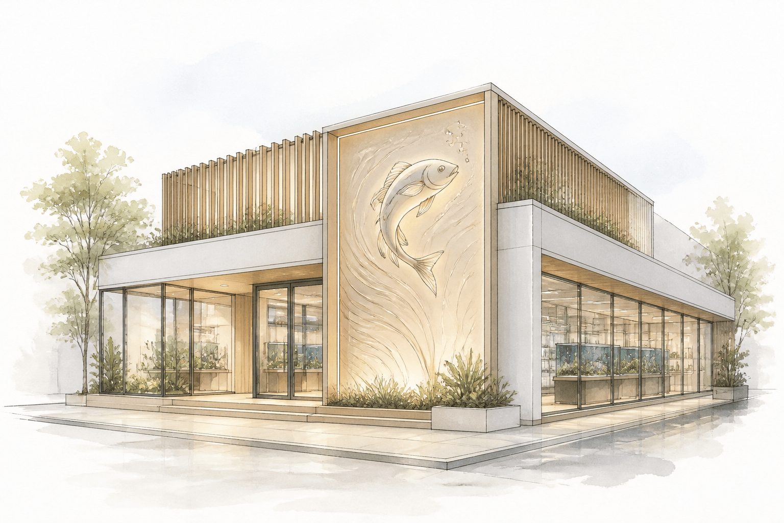 Specialty Aquarium Store Financial Model